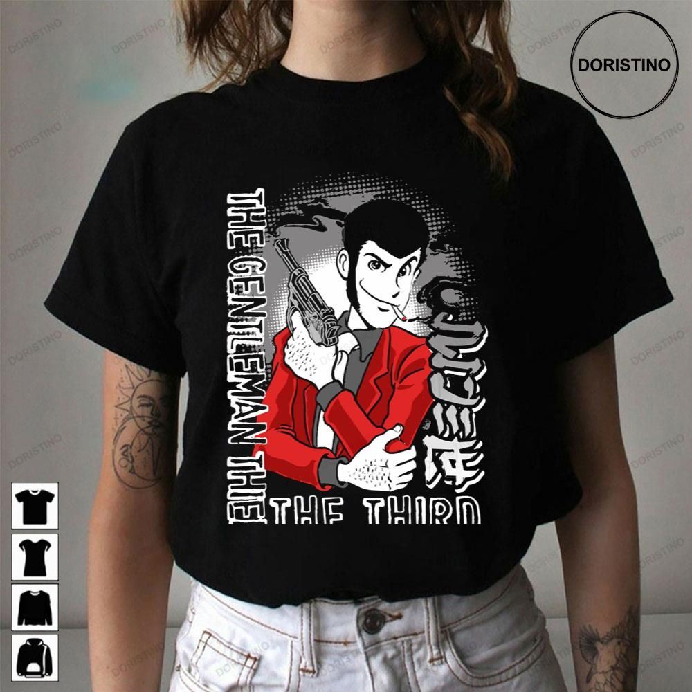 The Gentleman Lupin The Third Limited Edition T-shirts